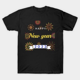 Happy New Year 2023 - Fireworks T-Shirt